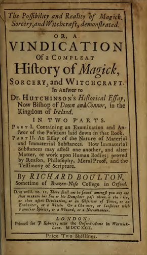 The Possibility And Reality Of Magick Sorcery And Witchcraft